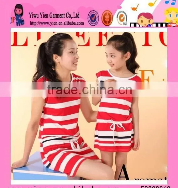 Fashion Hot Sale Korean Style Family Clothes Boutique Store High Quality Family Clothes For Mother And Daughter photo-3
