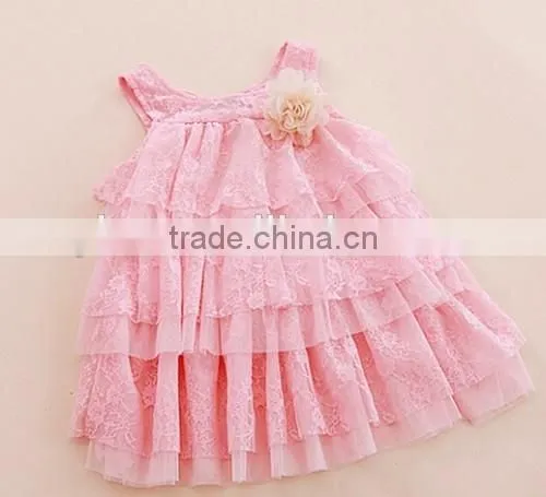 Latest Sweet Lace Princess Dress Lovely Lace Princess Dress photo-2