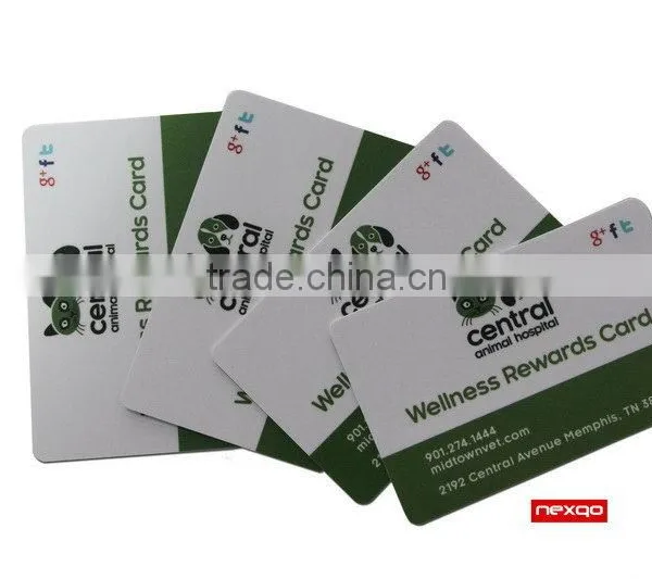 Custom Printing Embossed Number Gift Pvc Card photo-5