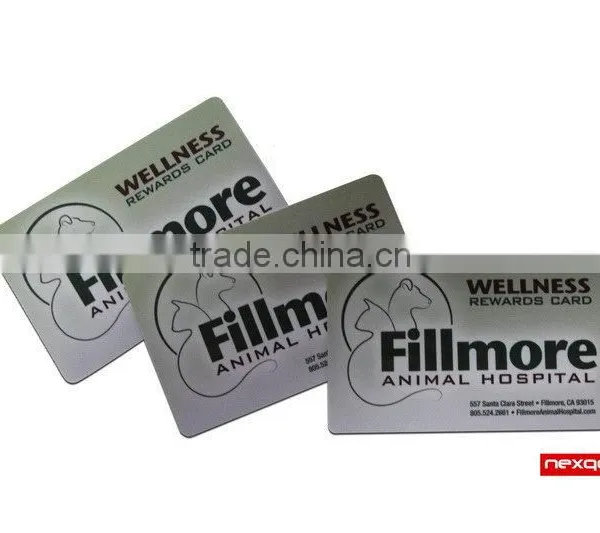 Custom Printing Embossed Number Gift Pvc Card photo-6