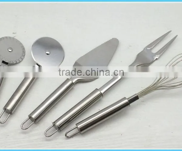 10 PCS 201 Hand Polish Stainless Steel Kitchenware Set photo-2