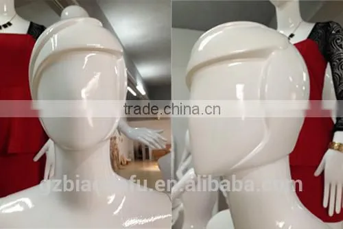 Faceless Wrapped Egg Head Mannequin for Hat Display photo-2