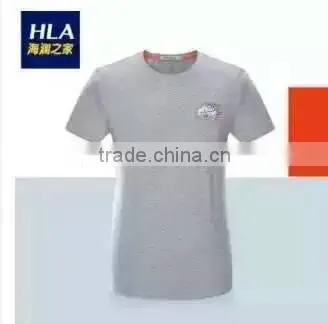 Chinese Factory Bulk Plain T-shirts Cheap Plain Grey T-shirts photo-2