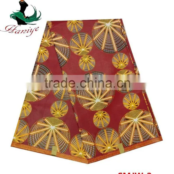 Black and White Real Wax Fabric African Printed Jave Wax Fabric SMJW-1 High Quality photo-2