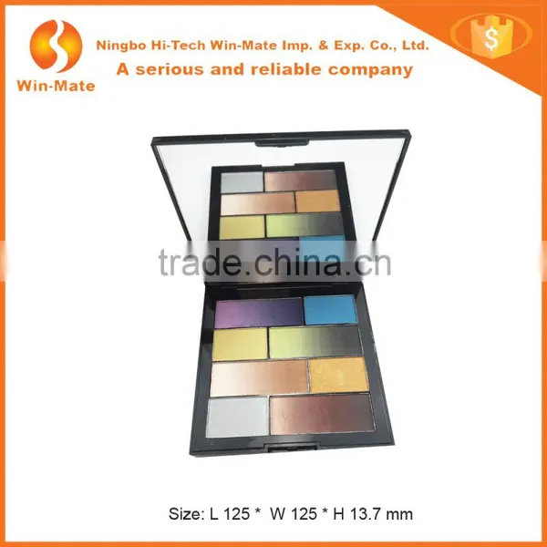 High Custom Color Makeup Blush Powder In Plastic Square Case photo-2