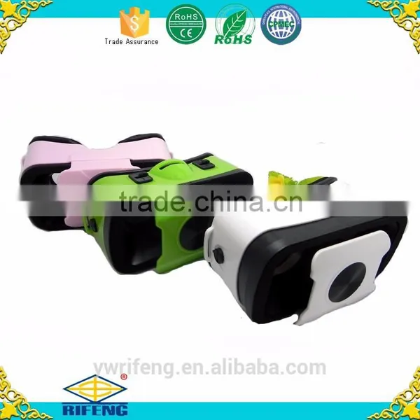 New HOT!!VR Head Mount Plastic Virtual Reality 3D Glasses Cardboard VR BOX 2.0 3d Game Glasses photo-3