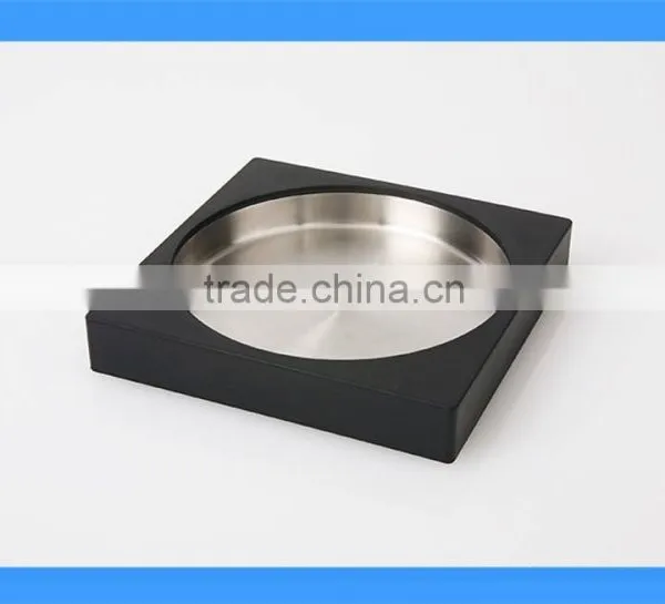 DCA009120 Stainless Steel and Rubber Square Ashtray, 15cm Square Ashtray photo-2