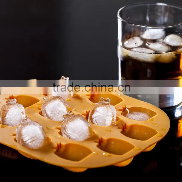 Easy Mold Pineapple Fruit Shape Silicone Ice Tray photo-3