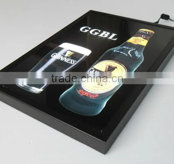 Customized Stand Lovely LED Edge Light Promotional Flashing Imitate Motion Sign photo-3