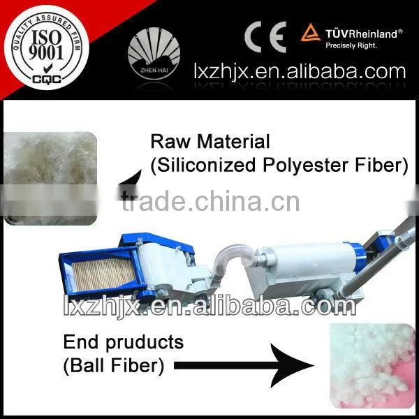 CE Certified HFM-3000 New Model Nonwoven Polyester Ball Fiber Machine