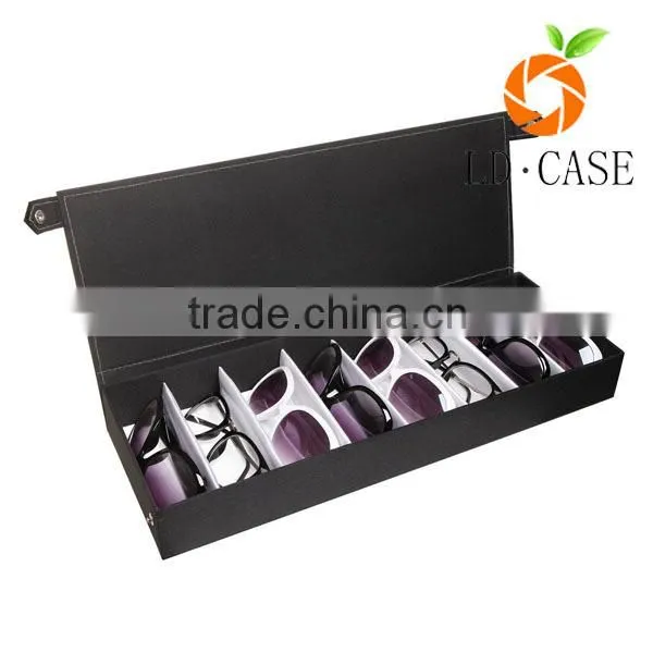 Fancy Design Sunglasses leather box Packaging Eyeglasses Case Box