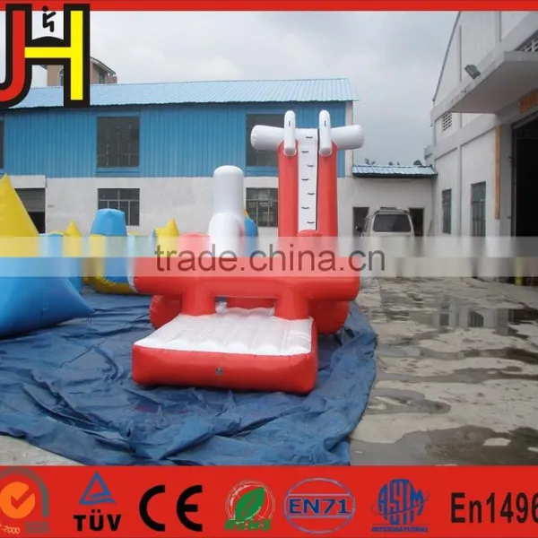 Giant Inflatable Triangle Water Slide With Three Parts photo-2
