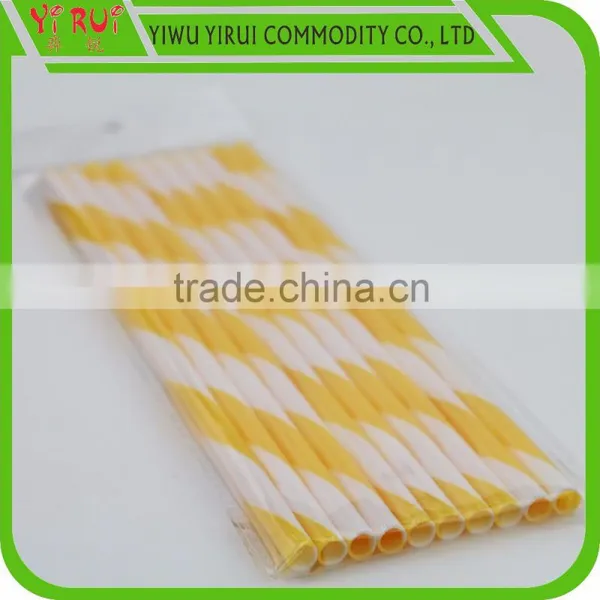 Colorful pp Straight Drinking Straw With Spiral Pattern photo-2