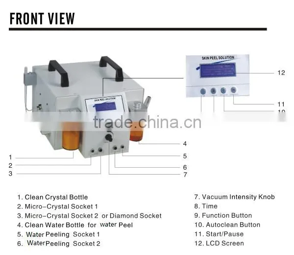 Microdermabrasion Crystal and Diamond Dermabrasion Machine photo-2