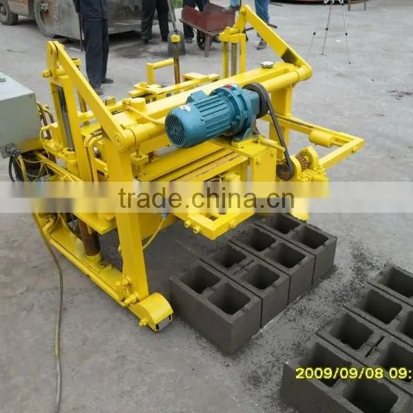 Movable Hydraulic Concrete Block Laying Machine QTJ40-3 Price photo-5