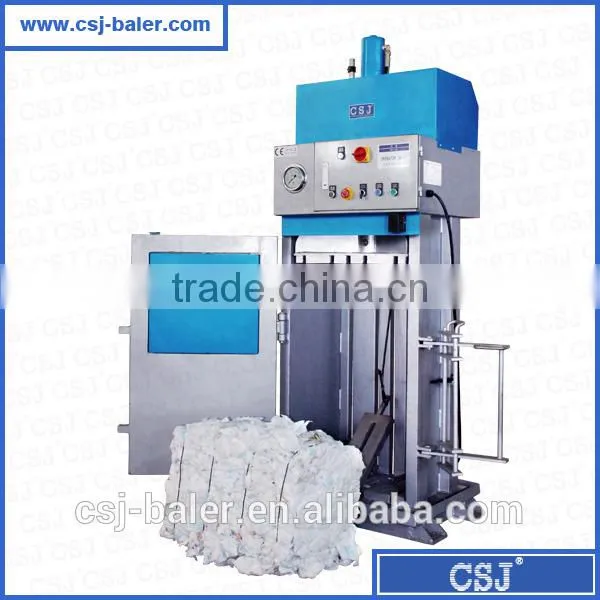 CE Standard JP6040T10A Hydraulic Verticle Stainless Mini Baler photo-4
