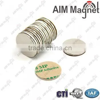 High Quality Strong Disc 3M Adhesive Neodymium Magnet photo-4
