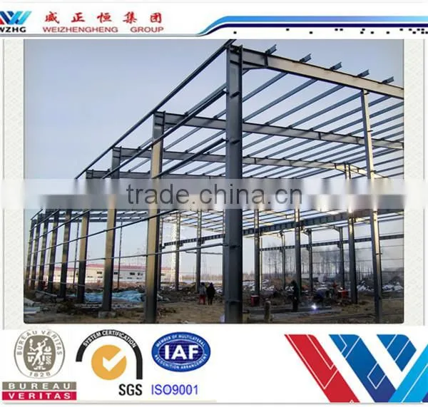 Qingdao Steel Structure Factory Plant Steel Structural Made of Iron Structure in Chile photo-2