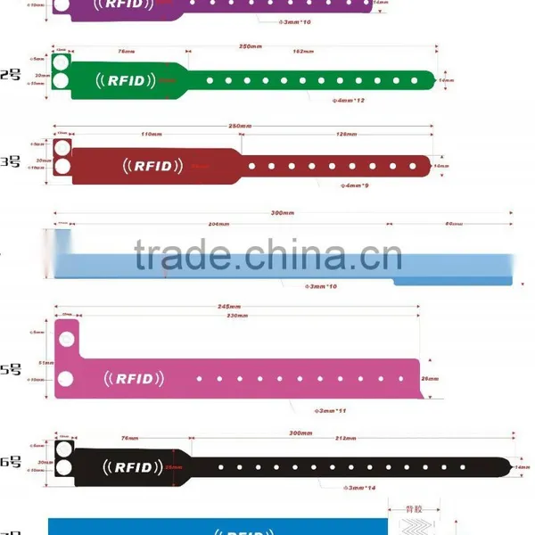 Factory Price Disposable Coated Paper RFID Wristband photo-2