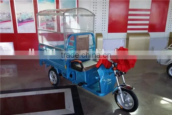 500W Cargo Electric Tricycle With Cabin for Adults photo-4
