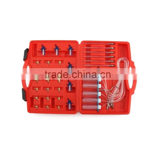 6 Cylinder Diesel Injector Flow Test Meter Adaptor Set Common Rail Tool Kit photo-2
