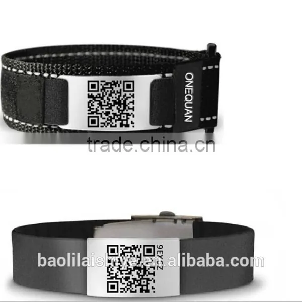 Wholesale Cheap Fashion Silicone id Bracelet photo-4