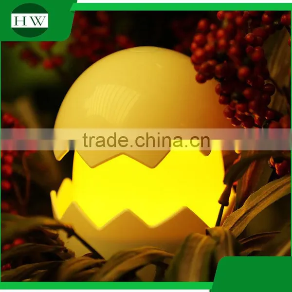 LED Touching Sensor Night Light and Egg Shape Table Night Lamp photo-2