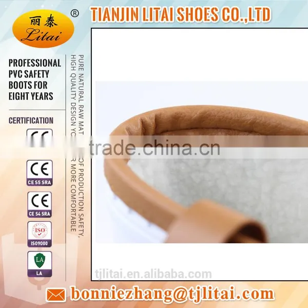 PVC Insole Material and Cotton Fabric Lining Material Western Boot