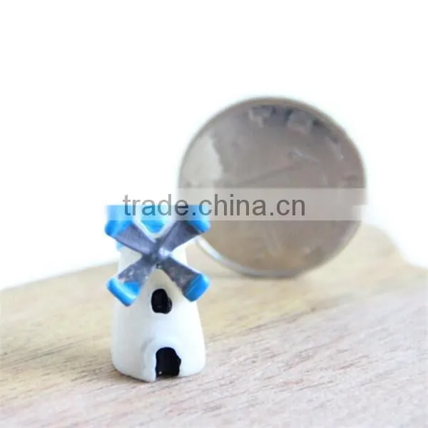 Micro Landscape Landscape Small House , Resin Windmill Small Castle photo-2