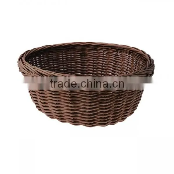 Wholesale Large Flat Willow Wicker Sundries Storage Basket, Wicker Basket photo-2