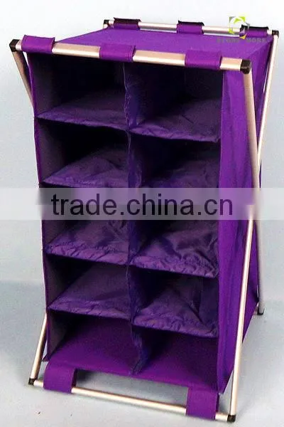 10 Division Non-woven Fabric X-Frame Oxford Laundry Baskets photo-3