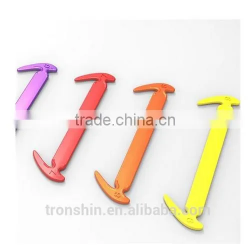 Super Tight Convenient Custom Made Multi-color Silicone Shoelaces Wholesale photo-2