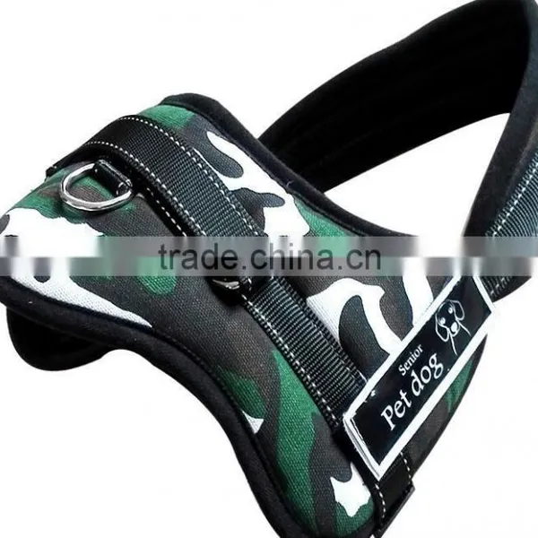 CY113 High Quality Adjustable Pet Harness Vest Breathable Dog Training Harness photo-6