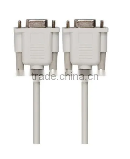 Factory Supply 1.5M DB Cable 9 Hole Data of 9 Hole DB9 Serial Port Direct Female To Female Lines To RS232 Serial Port Cable photo-2