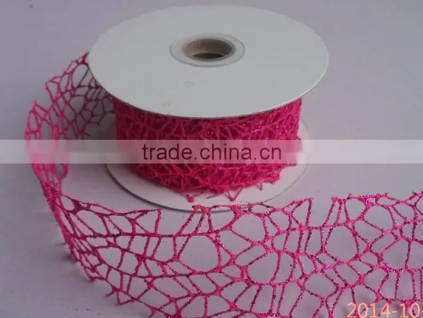 Gillter Mesh Lace Fabric for Package photo-3