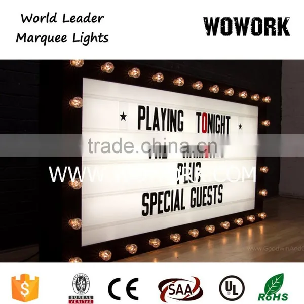 Cinema Lightbox With Letters photo-3