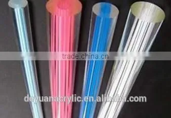 High Quality 75OD Transparent Acrylic Clear Plastic Tube Pipe photo-5