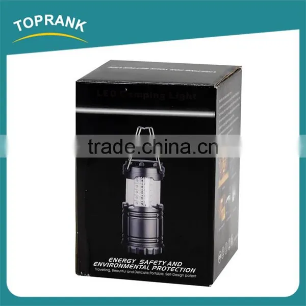 Ultra Bright Portable Outdoor 30LED Camping Lantern Black Collapsible Led Camping Light photo-2