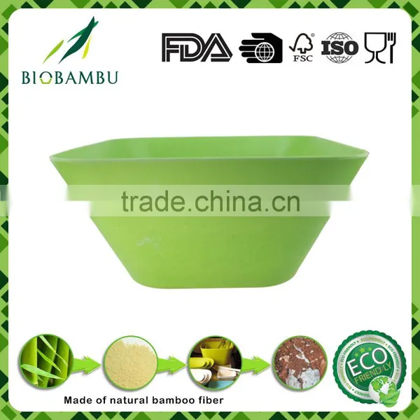 Corn Starch Custom High Quality Bamboo Fiber Bowl Set photo-5