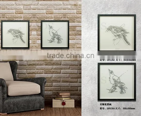 Framed Handmade 3D Shadow Box Wall Art for Home Decoration photo-3
