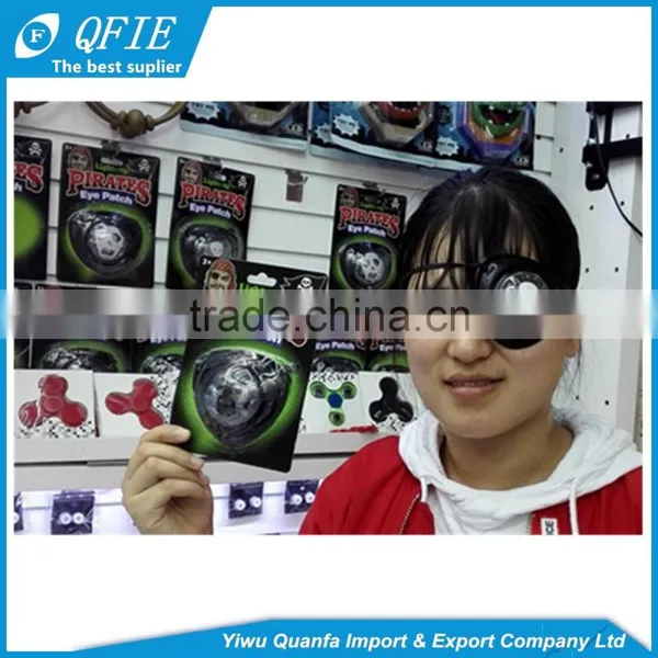 Wholesale 2017 Newest Product Cheap LED Light-up Pirates Eye Patch For Halloween Fashion Party Toy photo-2