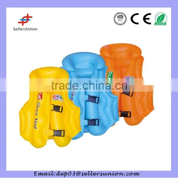 18" Plastic Inflatable Life Jacket