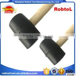 8oz Rubber Hammer Double Face Two Way Mallet Plastic Nylon Head photo-5