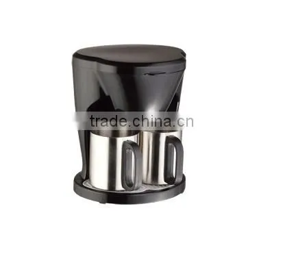 Stainless Steel French Press Coffee Maker With 2 Cups photo-2