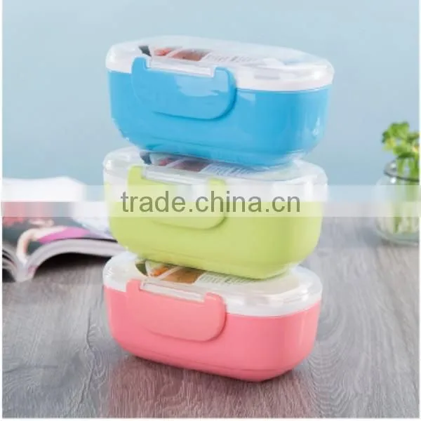 Plastic Divided Microwaveable Lunch Box,custom Plastic Divide Microwaveable Lunch Box,Plastic Lunch Box With Compartment photo-2