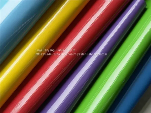 Wholesale Make Sunshade Reinforced PVC Laminated Tarpaulin Coated Tarp photo-5