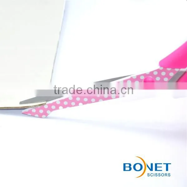 SST0050-5P/6P,SST0051-7P,SST0052-8P Round Dot Pattern Office Selling Scissors photo-3