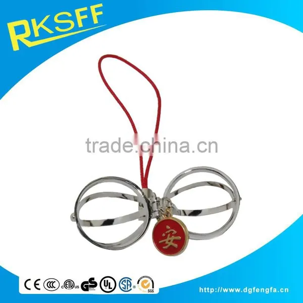 Zinc Alloy Mobile Phone Strap ,Mobile Phone Accessories Factory in China Have Different Words for Your Choose photo-4