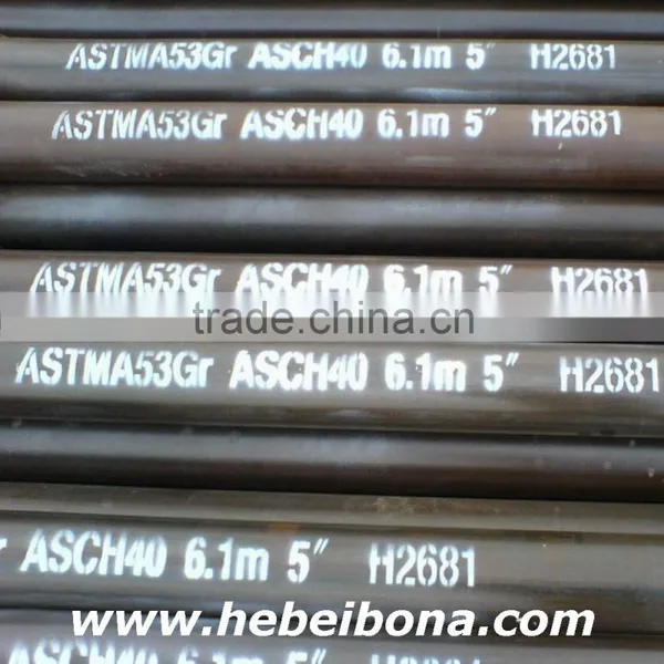 Black Painted Carbon Steel Seamless Pipes With Competitive Price photo-5