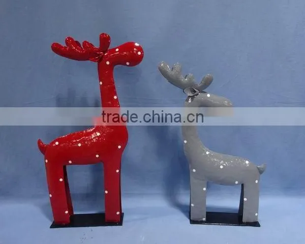 Iron HandMade Artifical Dollarma Craft Cheapest Reliable Golden Supplier Deer Christmas HXM5B601-6 photo-2